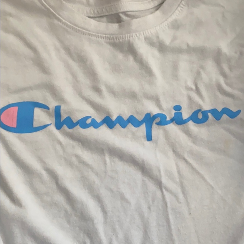 large champion tee